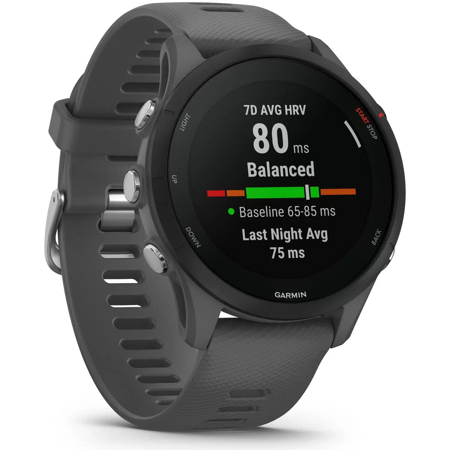Garmin Forerunner 255 Smartwatch, Gris Pizarra, Estado - Imagen 2