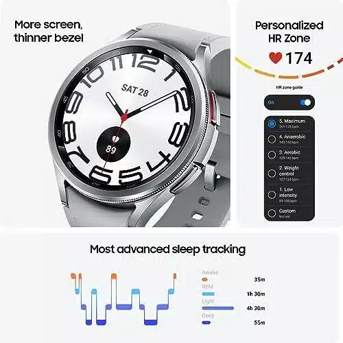 SAMSUNG GALAXY WATCH 6 CLASSIC 43MM RELOJ INTELIGENTE D - Imagen 4